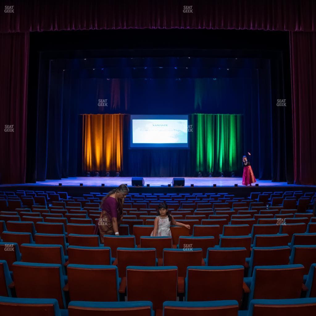 Belk Theater at Blumenthal Performing Arts Center - Section Orchestra Center Seat View