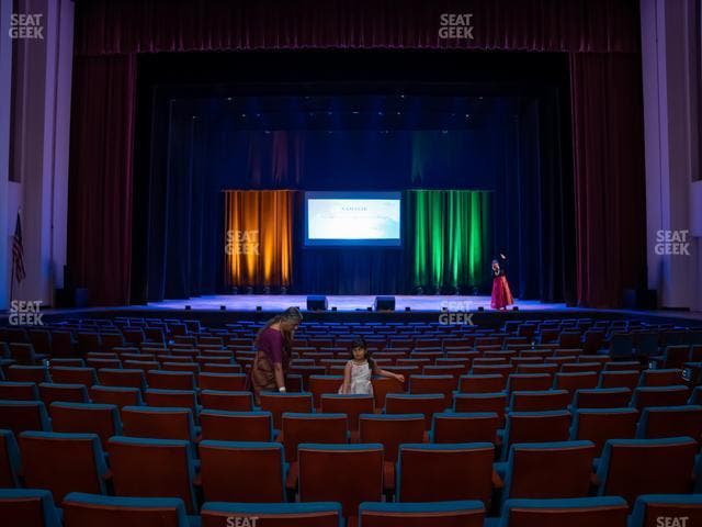 Belk Theater at Blumenthal Performing Arts Center - Section Orchestra Center Seat View
