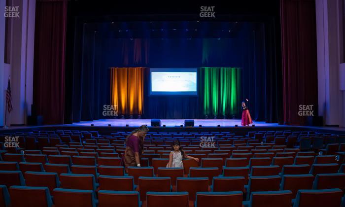 Belk Theater at Blumenthal Performing Arts Center - Section Orchestra Center Seat View