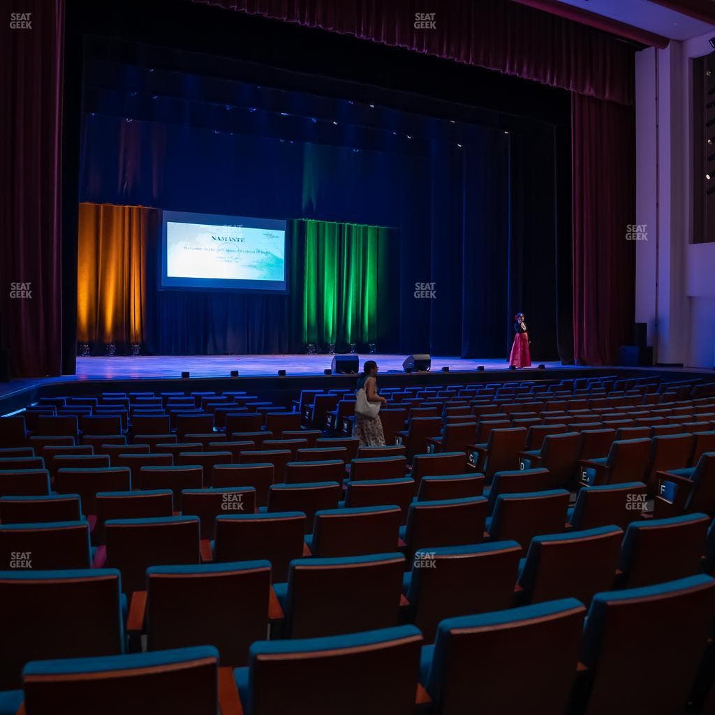Belk Theater at Blumenthal Performing Arts Center - Section Orchestra Left Seat View