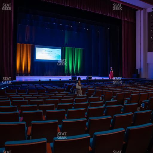 Belk Theater at Blumenthal Performing Arts Center - Section Orchestra Left Seat View