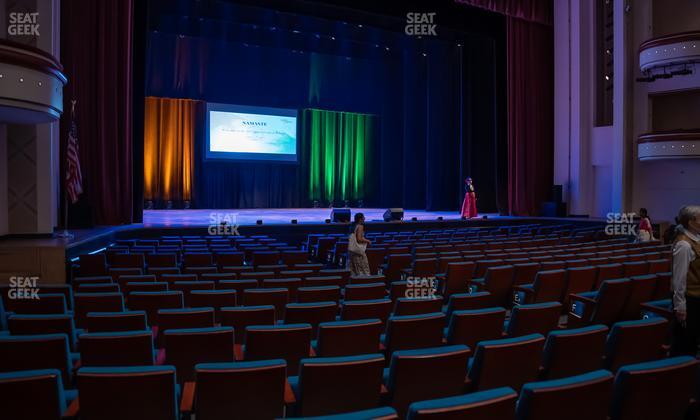 Belk Theater at Blumenthal Performing Arts Center - Section Orchestra Left Seat View