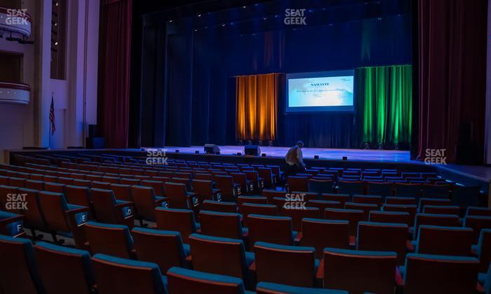 Belk Theater at Blumenthal Performing Arts Center - Section Orchestra Right Seat View
