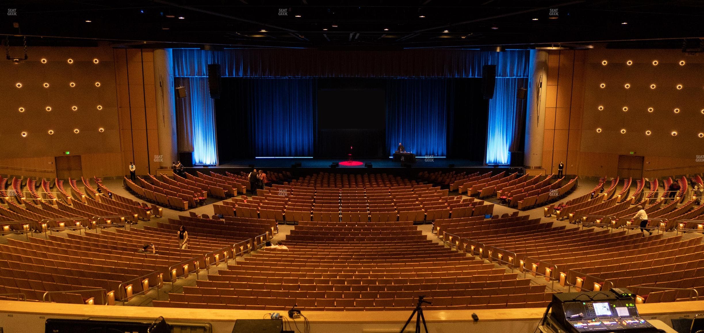 Bellco Theatre - Section Balcony 4 Seat View
