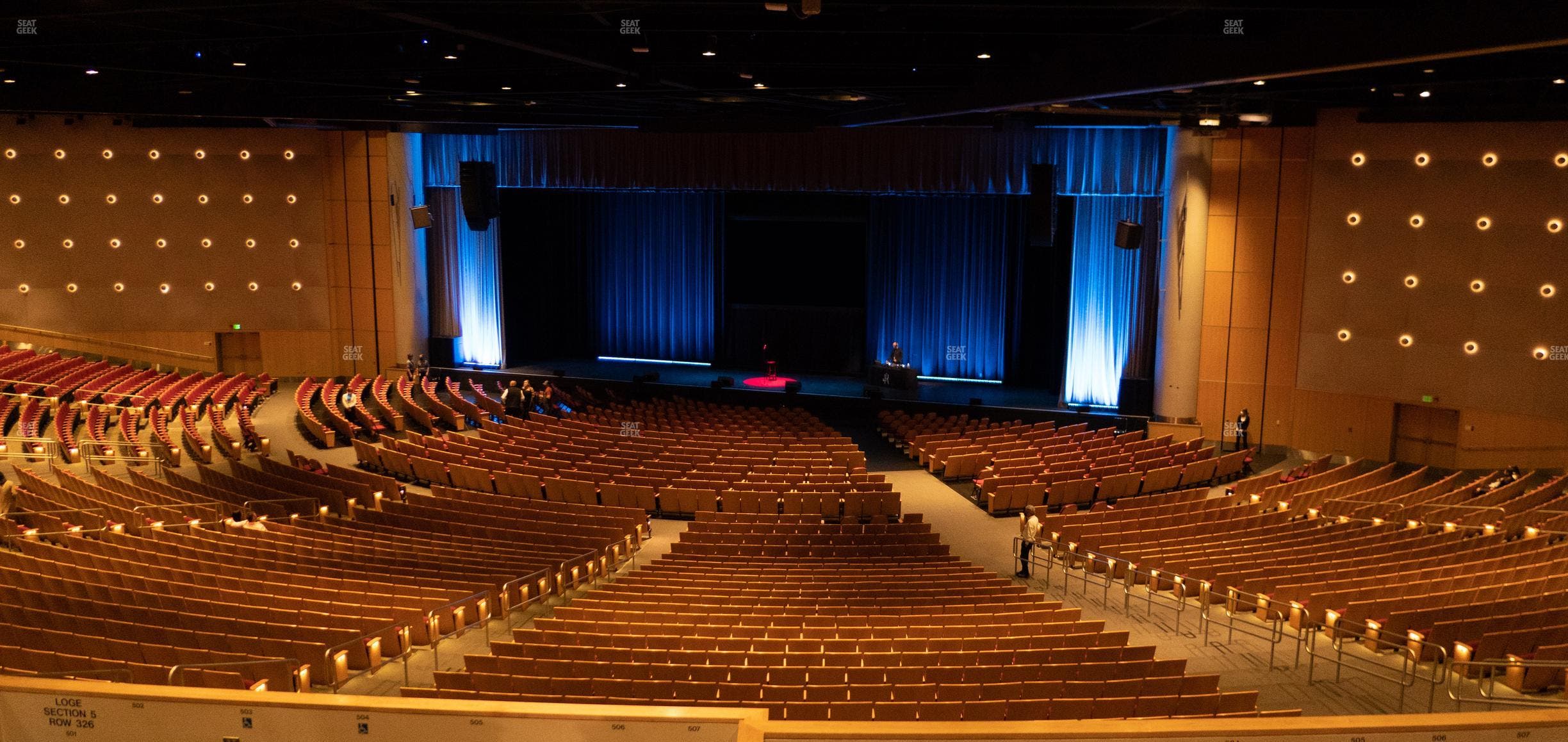 Bellco Theatre - Section Balcony 5 Seat View