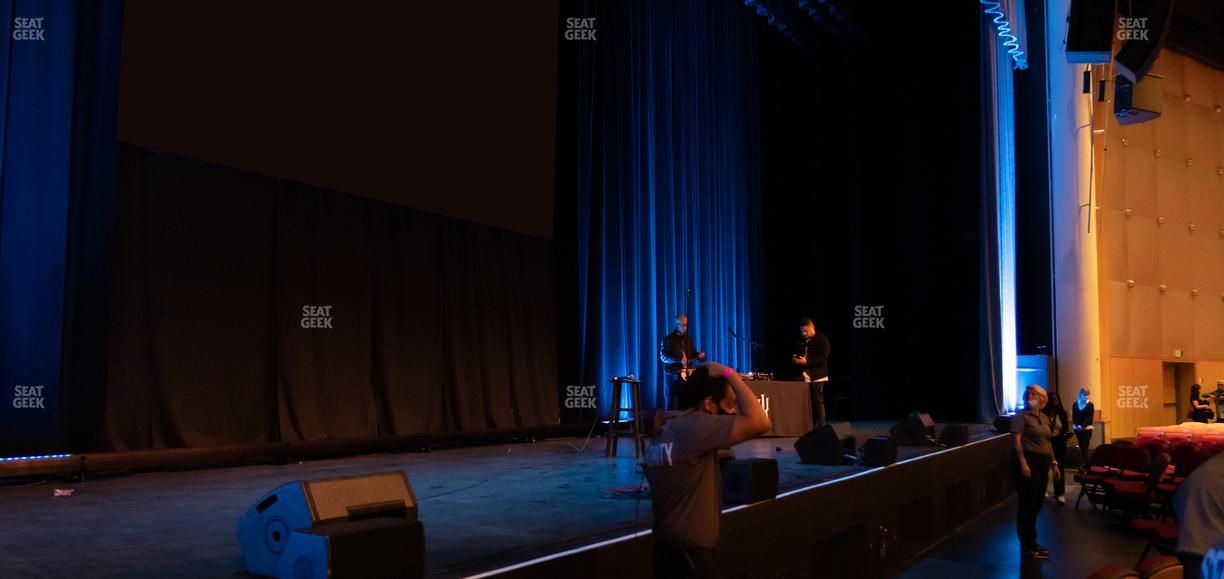 Bellco Theatre - Section Floor 1 Seat View