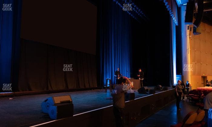 Bellco Theatre - Section Floor 1 Seat View