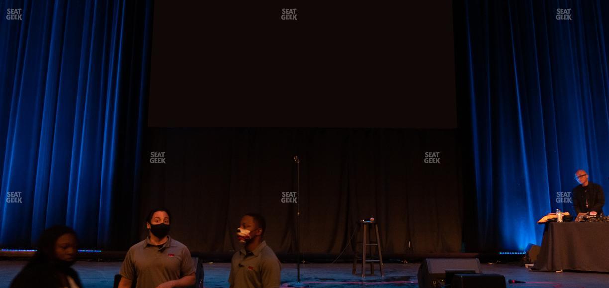 Bellco Theatre - Section Floor 3 Seat View