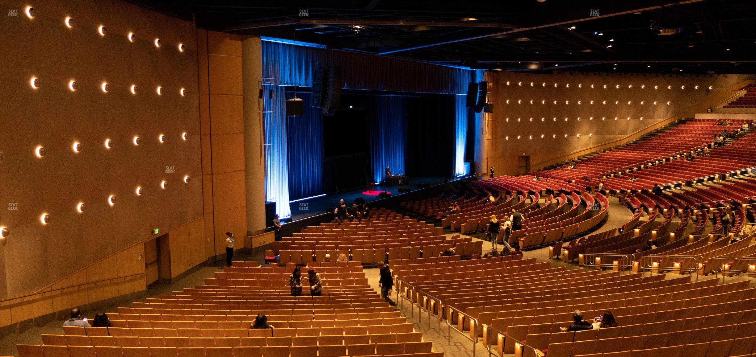 Bellco Theatre - Section Loge 1 Seat View