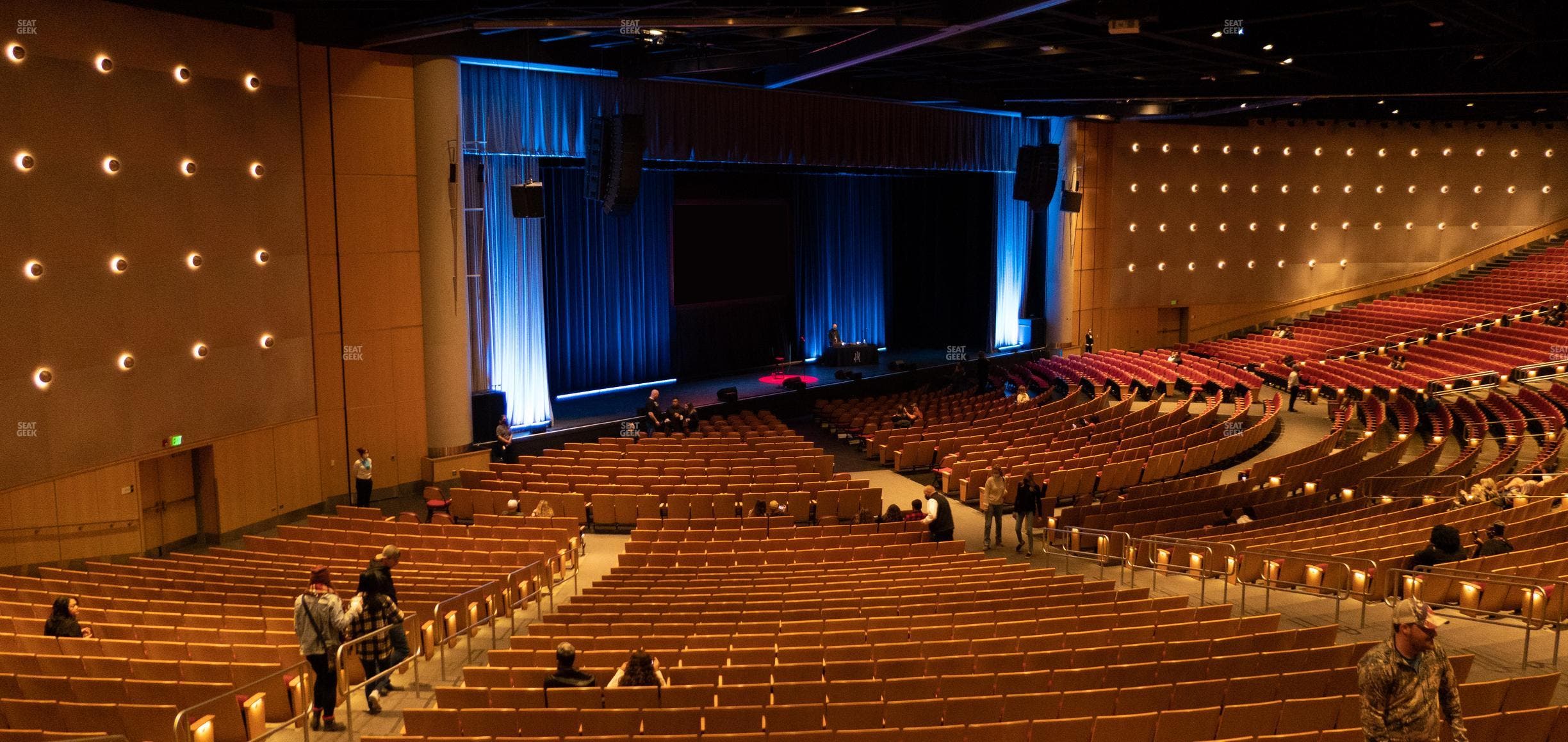 Bellco Theatre - Section Loge 2 Seat View