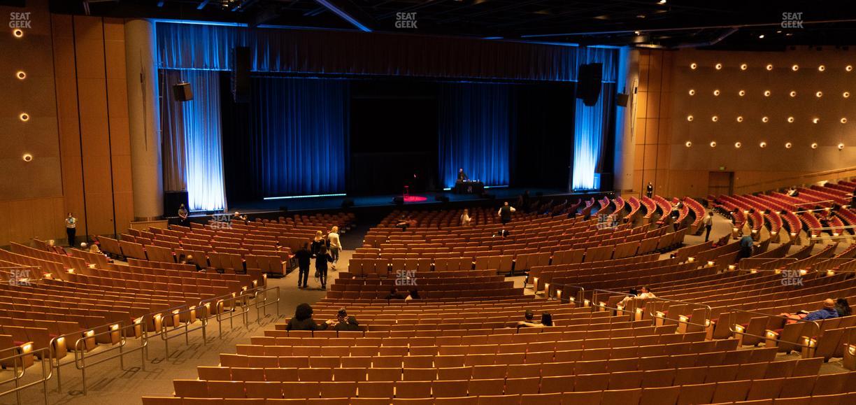 Bellco Theatre - Section Loge 3 Seat View