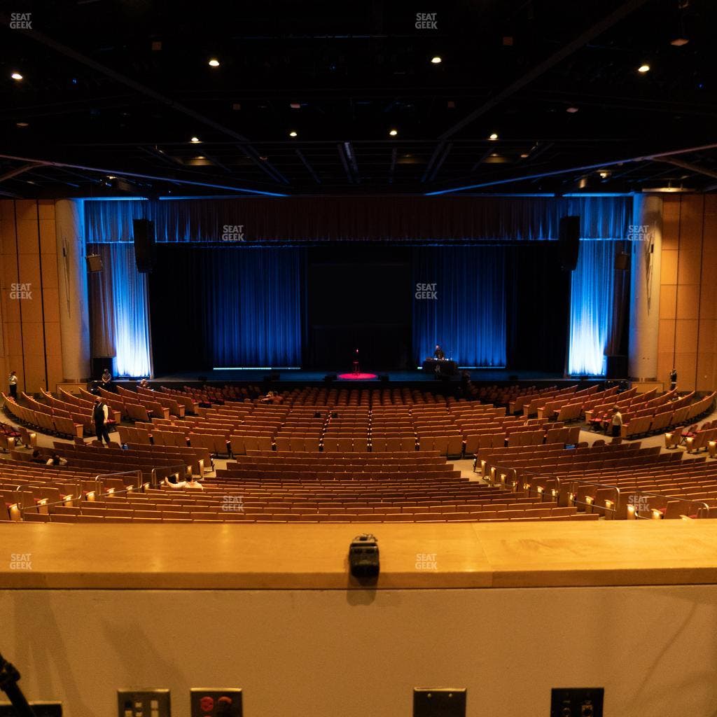 Bellco Theatre - Section Loge 4 Seat View