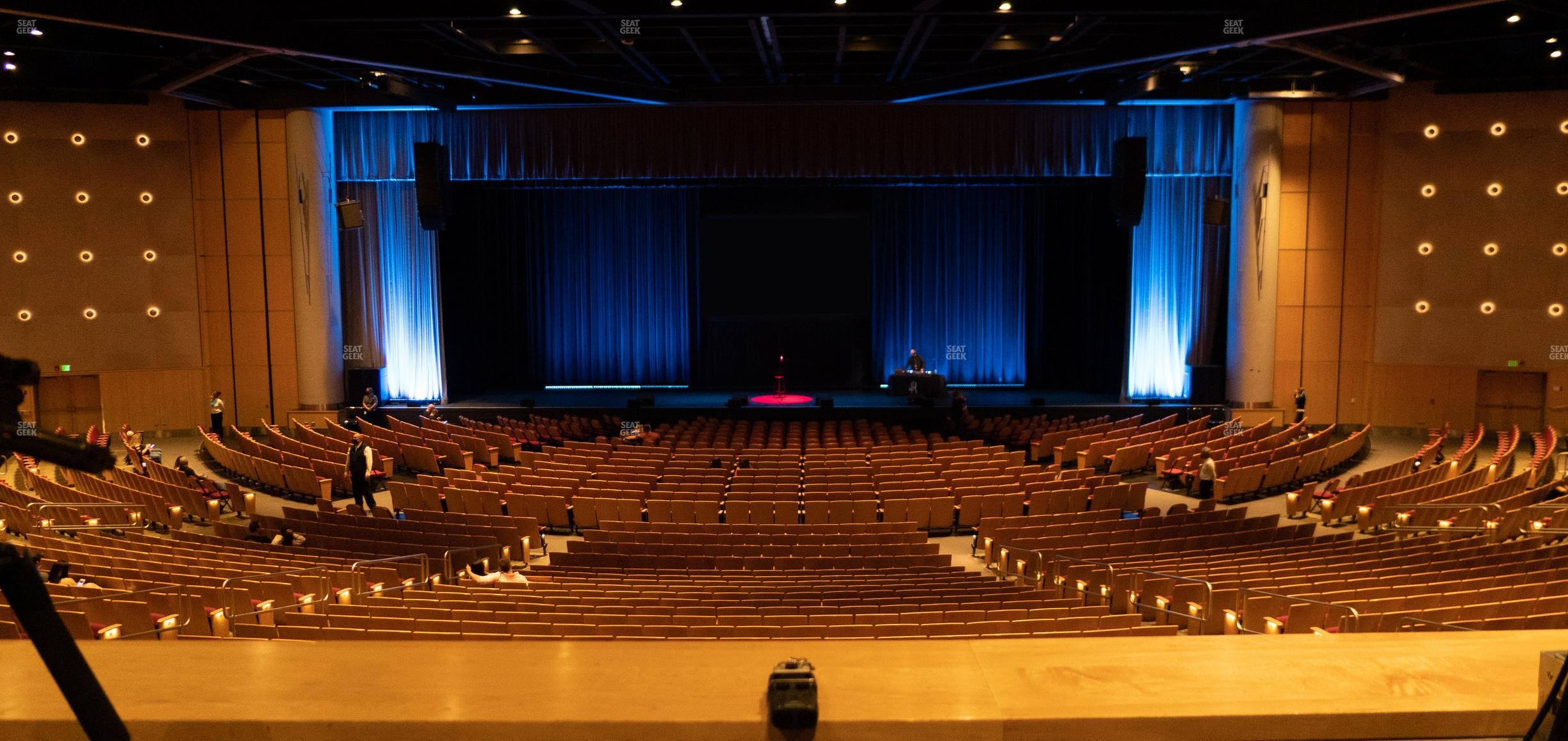 Bellco Theatre - Section Loge 4 Seat View