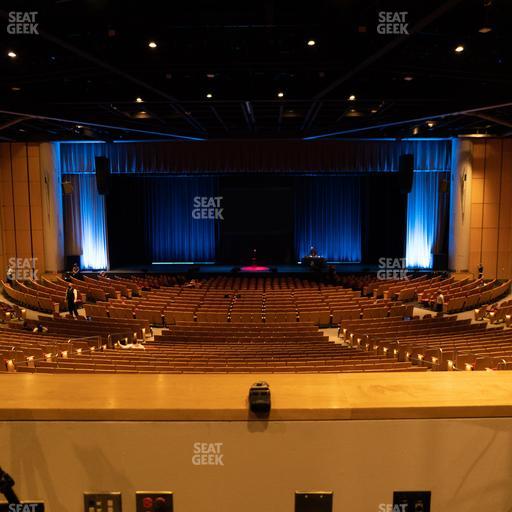Bellco Theatre - Section Loge 4 Seat View