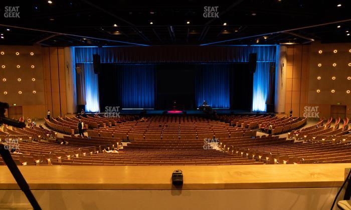 Bellco Theatre - Section Loge 4 Seat View