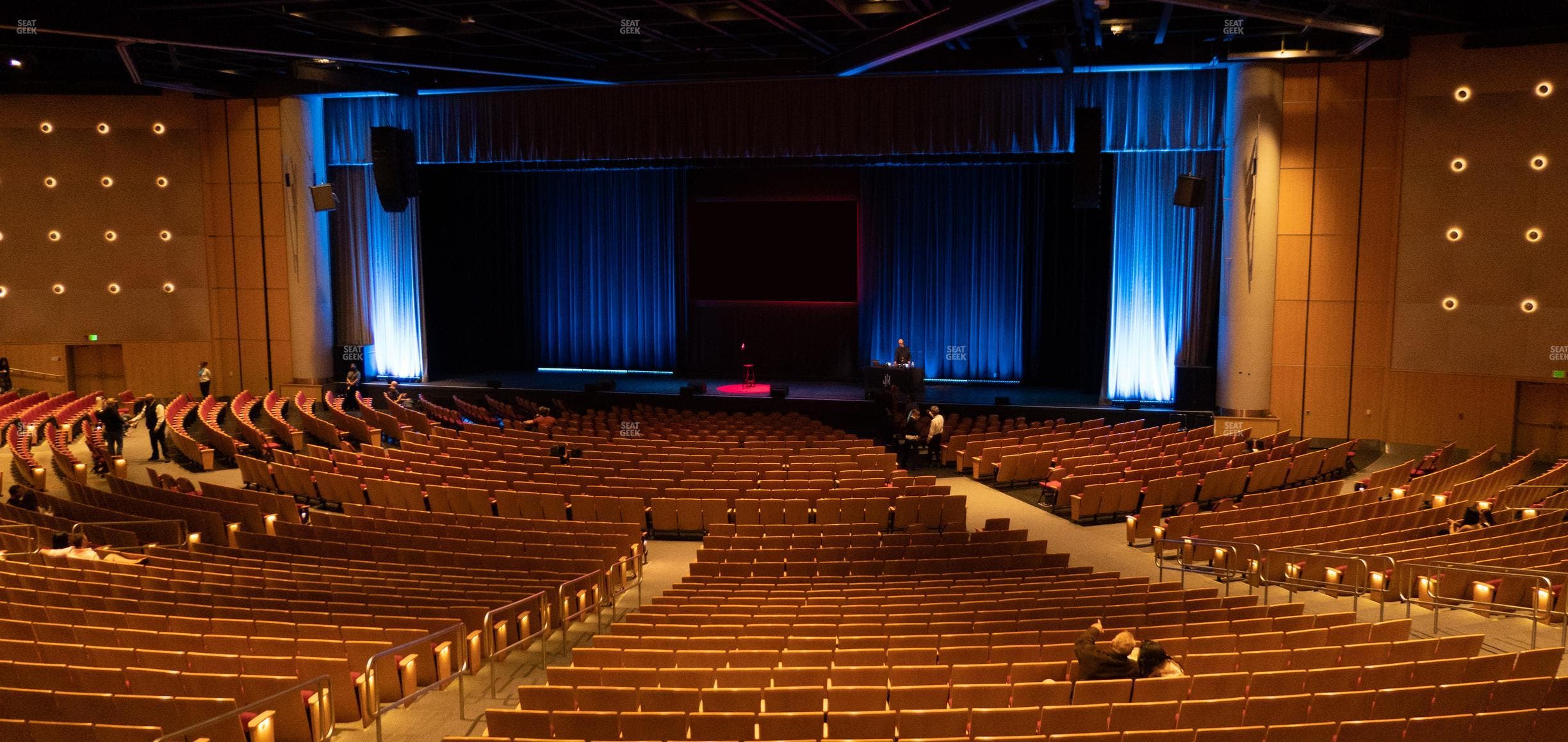 Bellco Theatre - Section Loge 5 Seat View