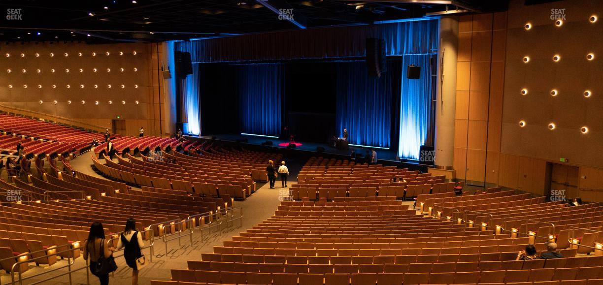 Bellco Theatre - Section Loge 6 Seat View