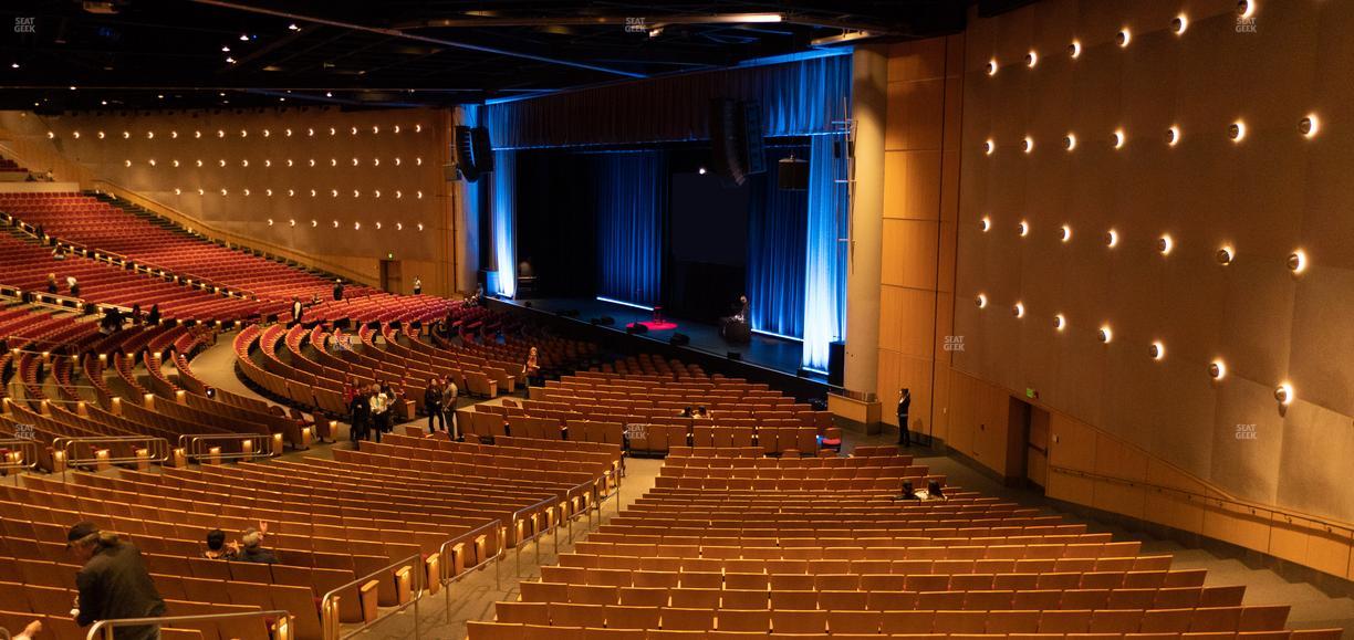 Bellco Theatre - Section Loge 7 Seat View