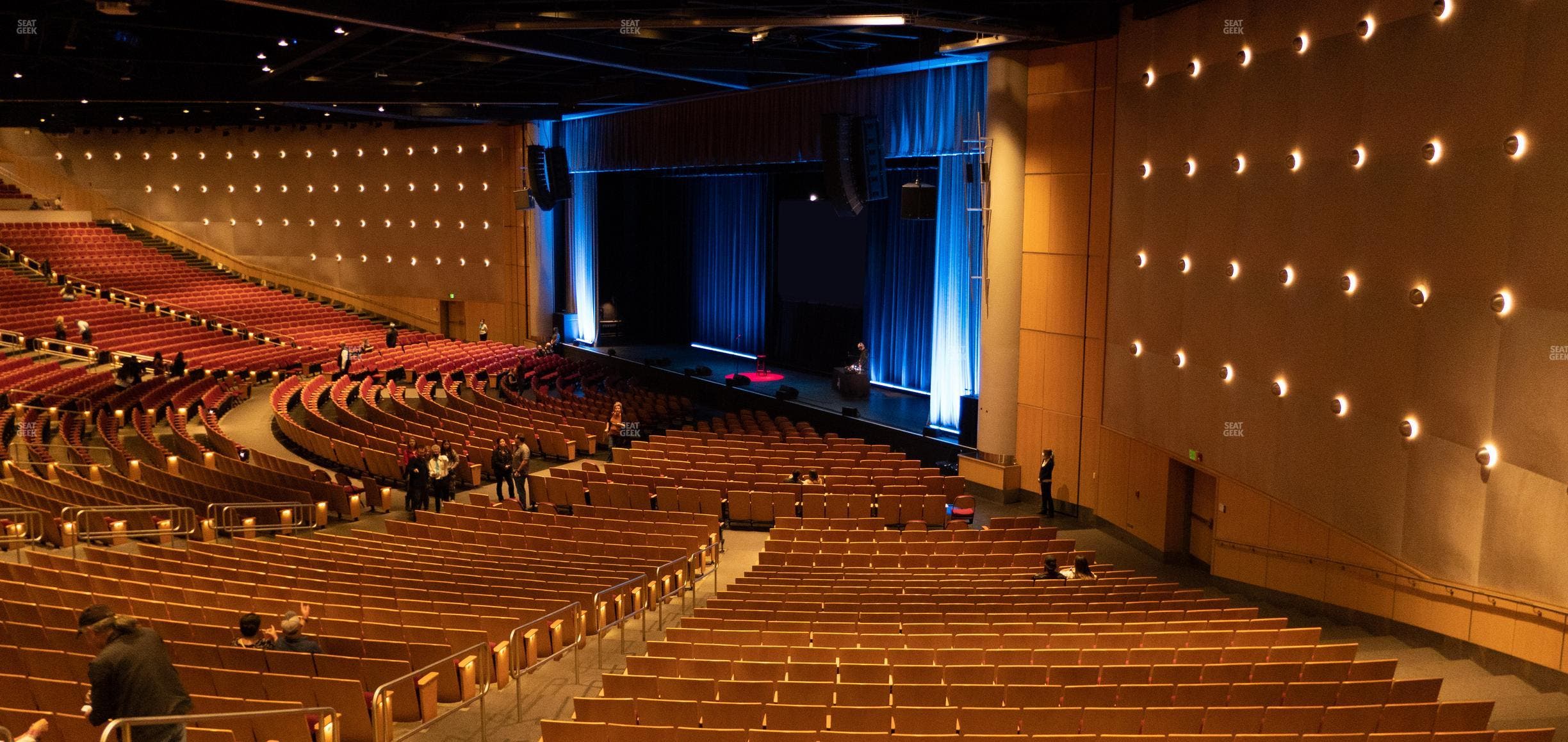 Bellco Theatre - Section Loge 7 Seat View