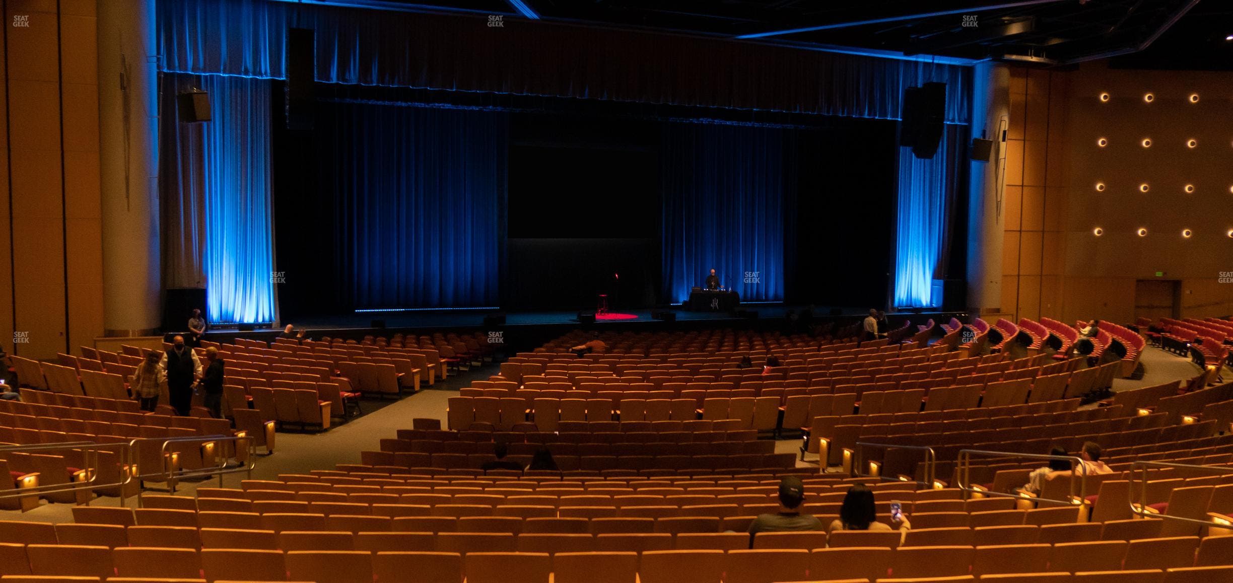 Bellco Theatre - Section Orchestra 3 Seat View