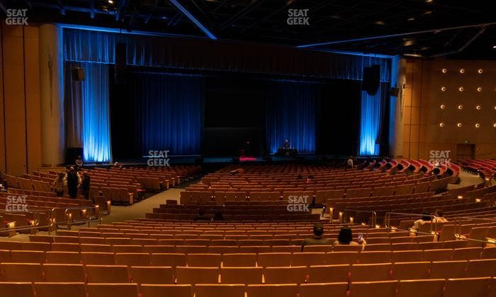 Bellco Theatre - Section Orchestra 3 Seat View
