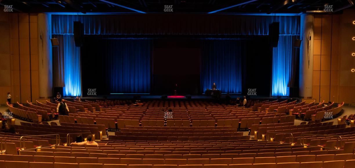 Bellco Theatre - Section Orchestra 4 Seat View
