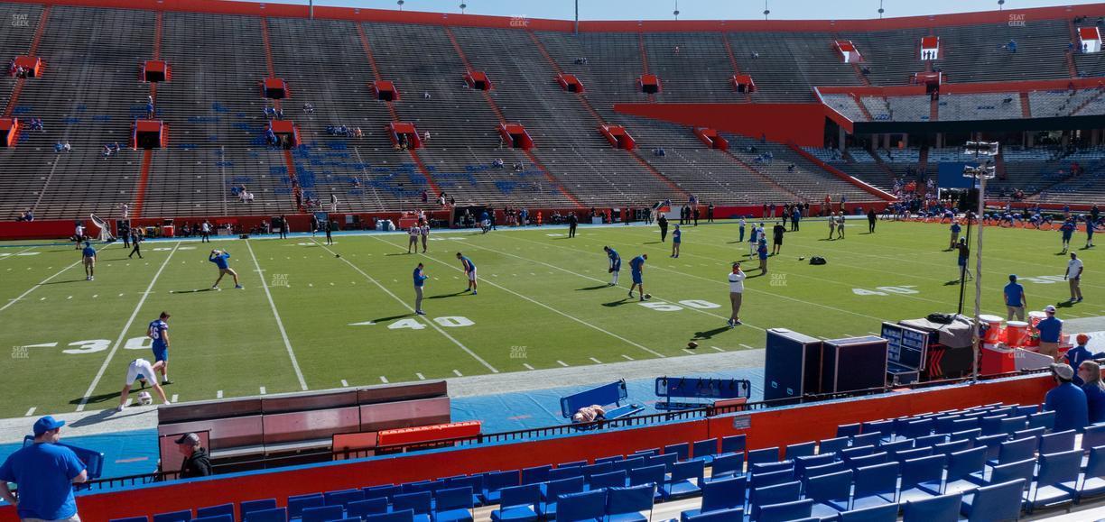 Ben Hill Griffin Stadium - Section 10 Seat View