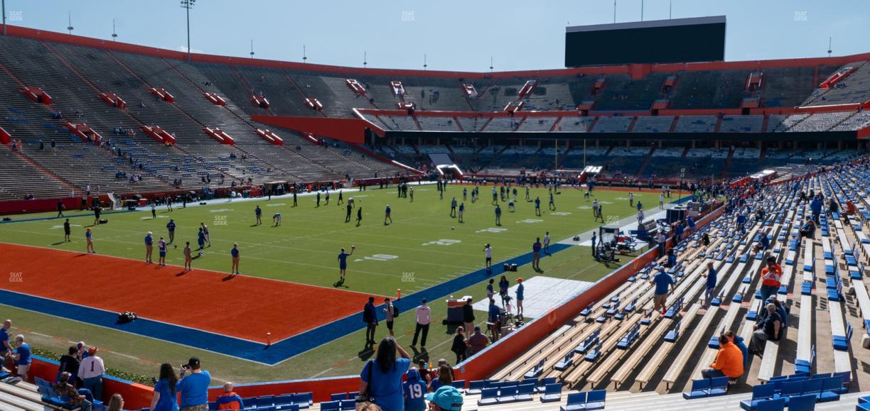 Ben Hill Griffin Stadium - Section 18 Seat View