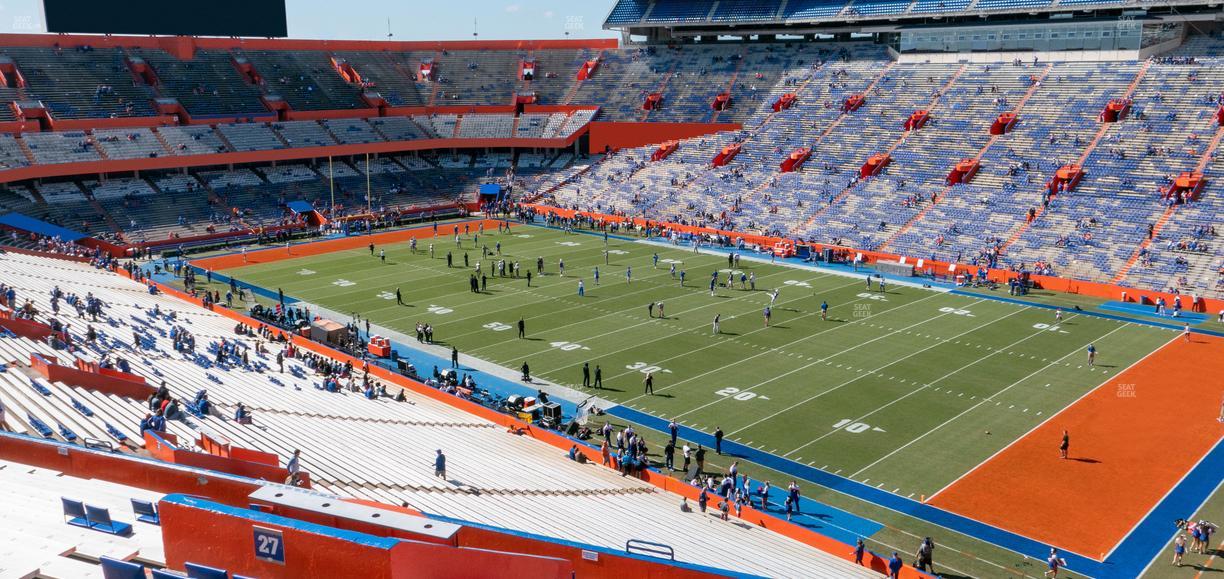 Ben Hill Griffin Stadium - Section 27 Seat View