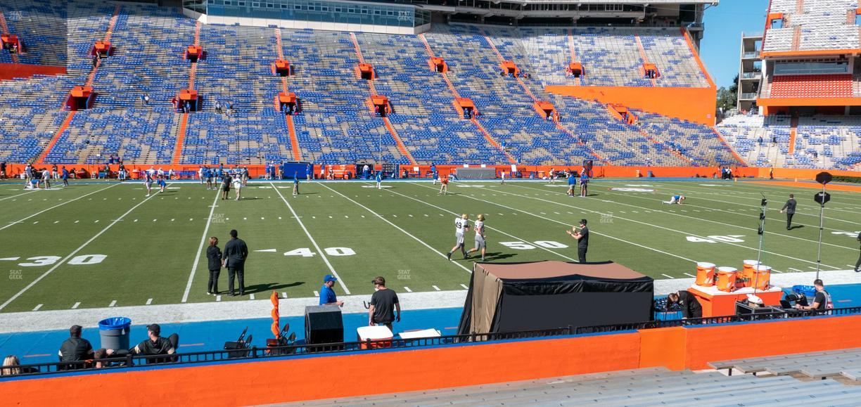 Ben Hill Griffin Stadium - Section 38 Seat View