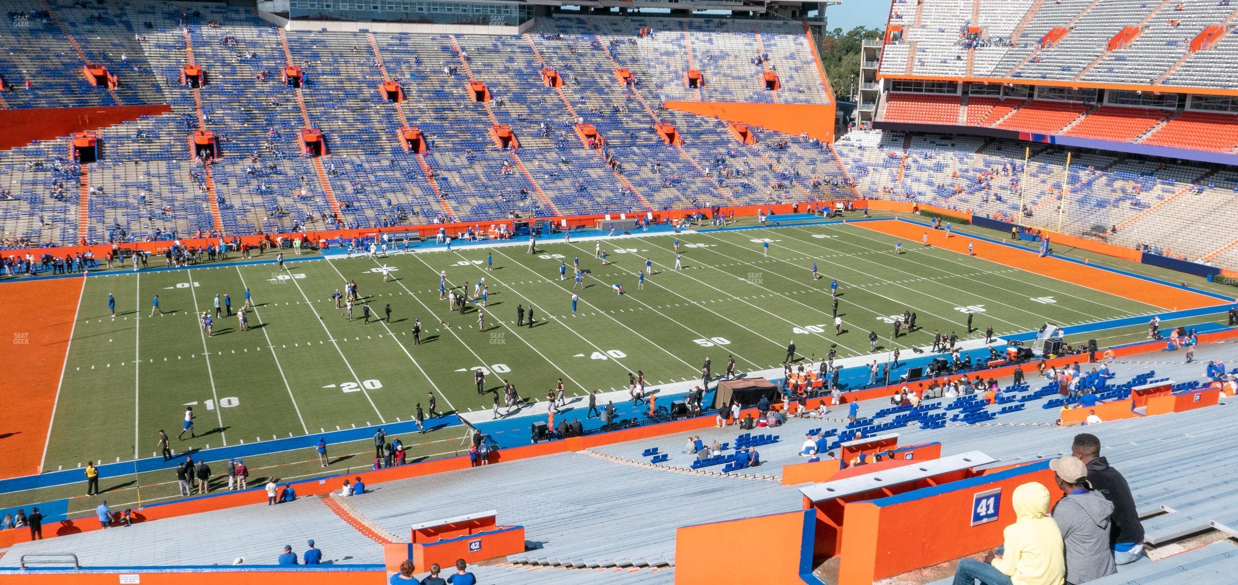 Ben Hill Griffin Stadium - Section 41 Seat View