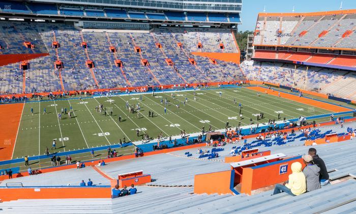 Ben Hill Griffin Stadium - Section 41 Seat View