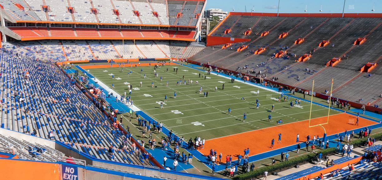 Ben Hill Griffin Stadium - Section 61 Seat View