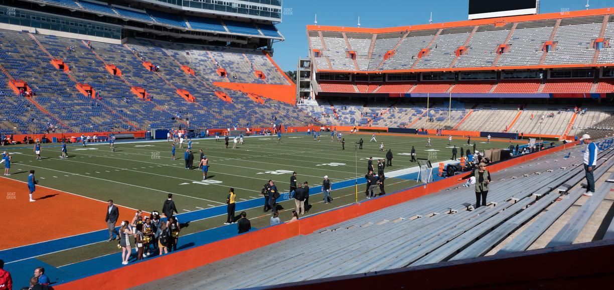 Ben Hill Griffin Stadium - Section A Seat View