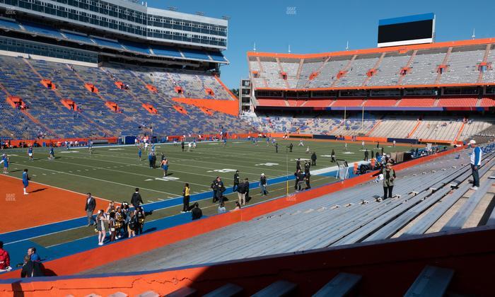Ben Hill Griffin Stadium - Section A Seat View