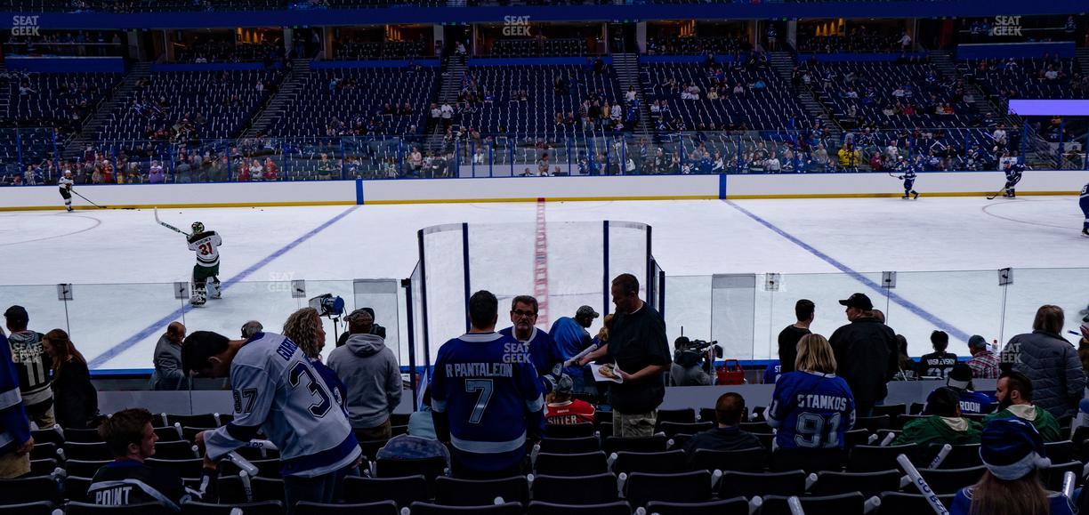 Benchmark International Arena - Section 101 Seat View