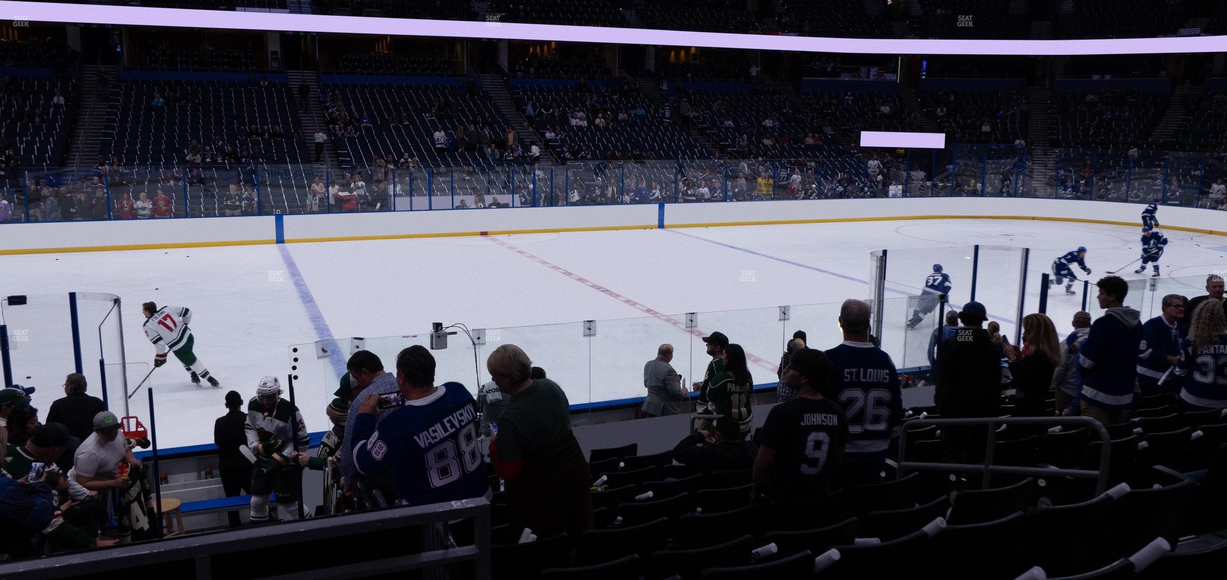 Benchmark International Arena - Section 102 Seat View