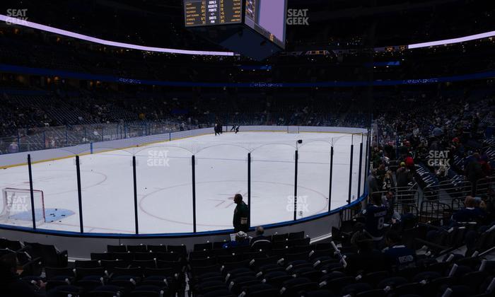 Benchmark International Arena - Section 106 Seat View