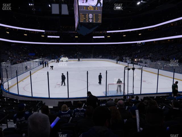 Benchmark International Arena - Section 109 Seat View