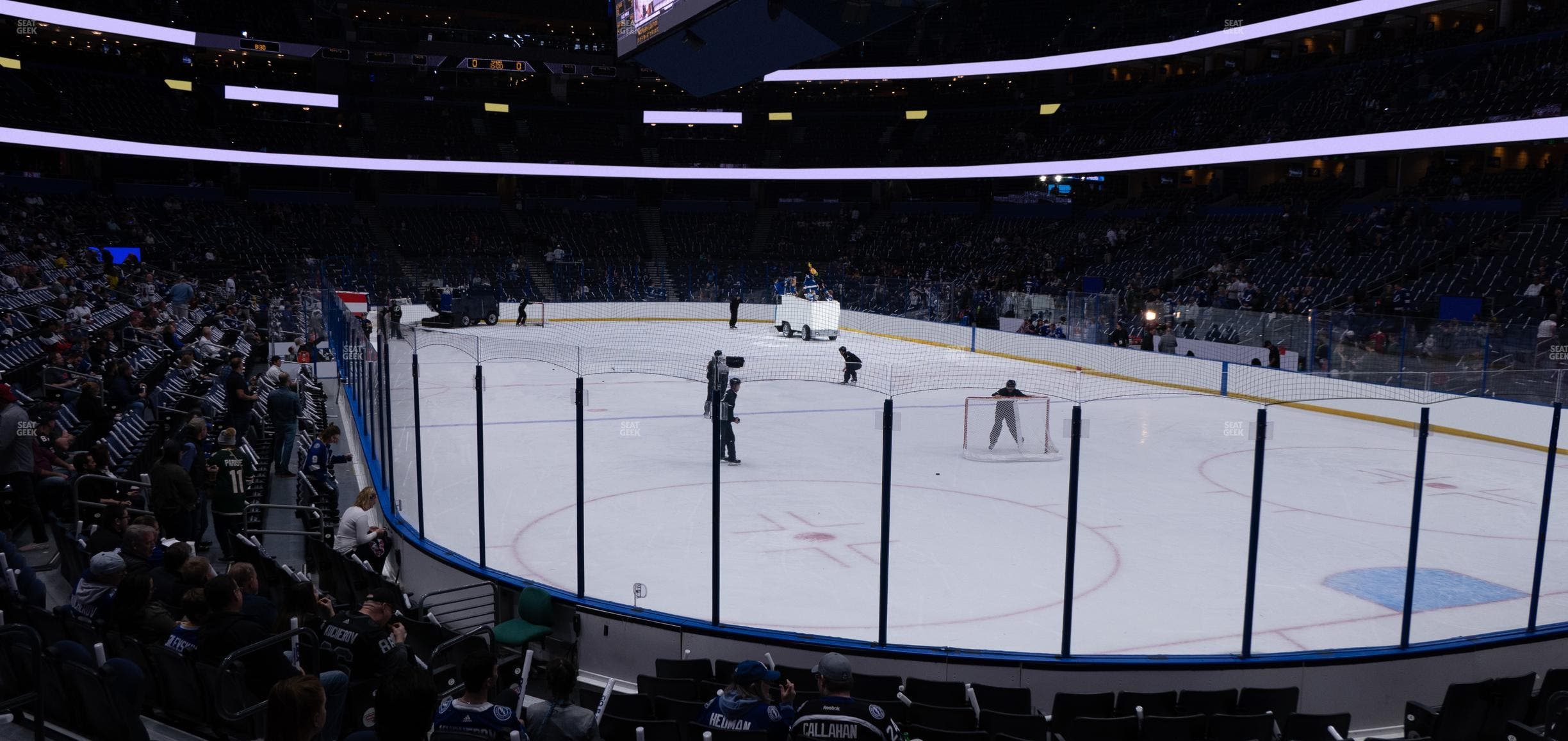 Benchmark International Arena - Section 110 Seat View