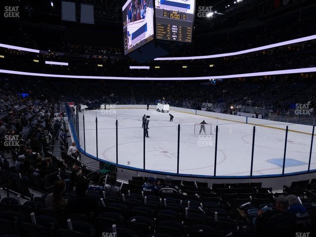 Benchmark International Arena - Section 110 Seat View