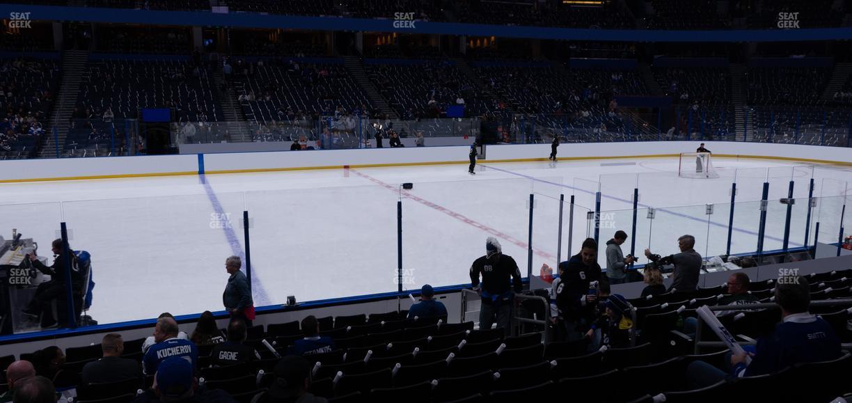 Benchmark International Arena - Section 117 Seat View