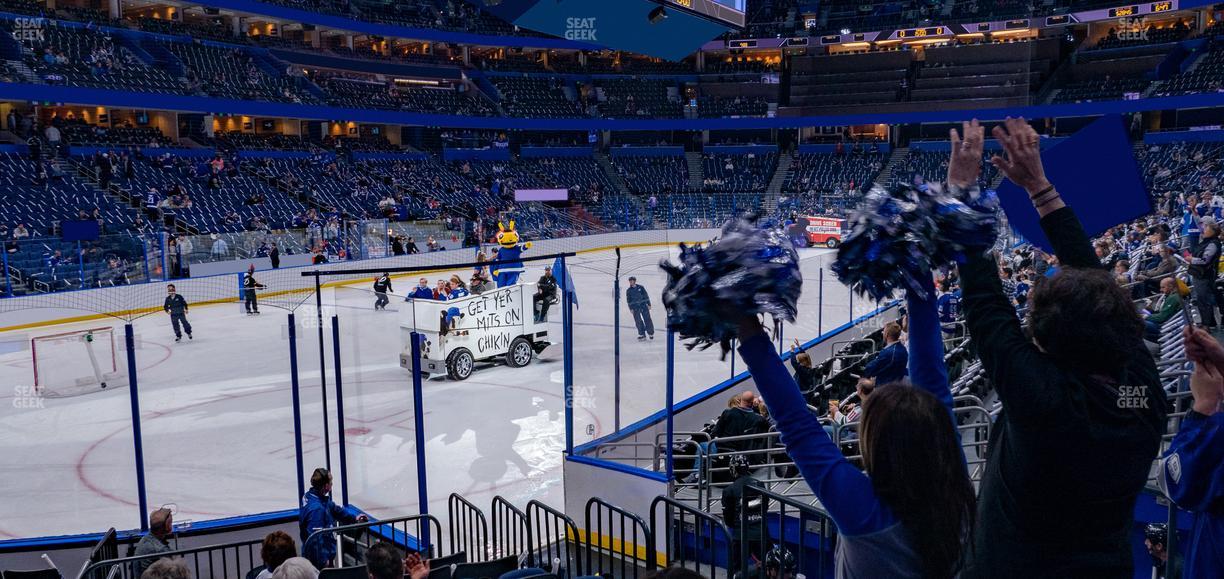Benchmark International Arena - Section 120 Seat View