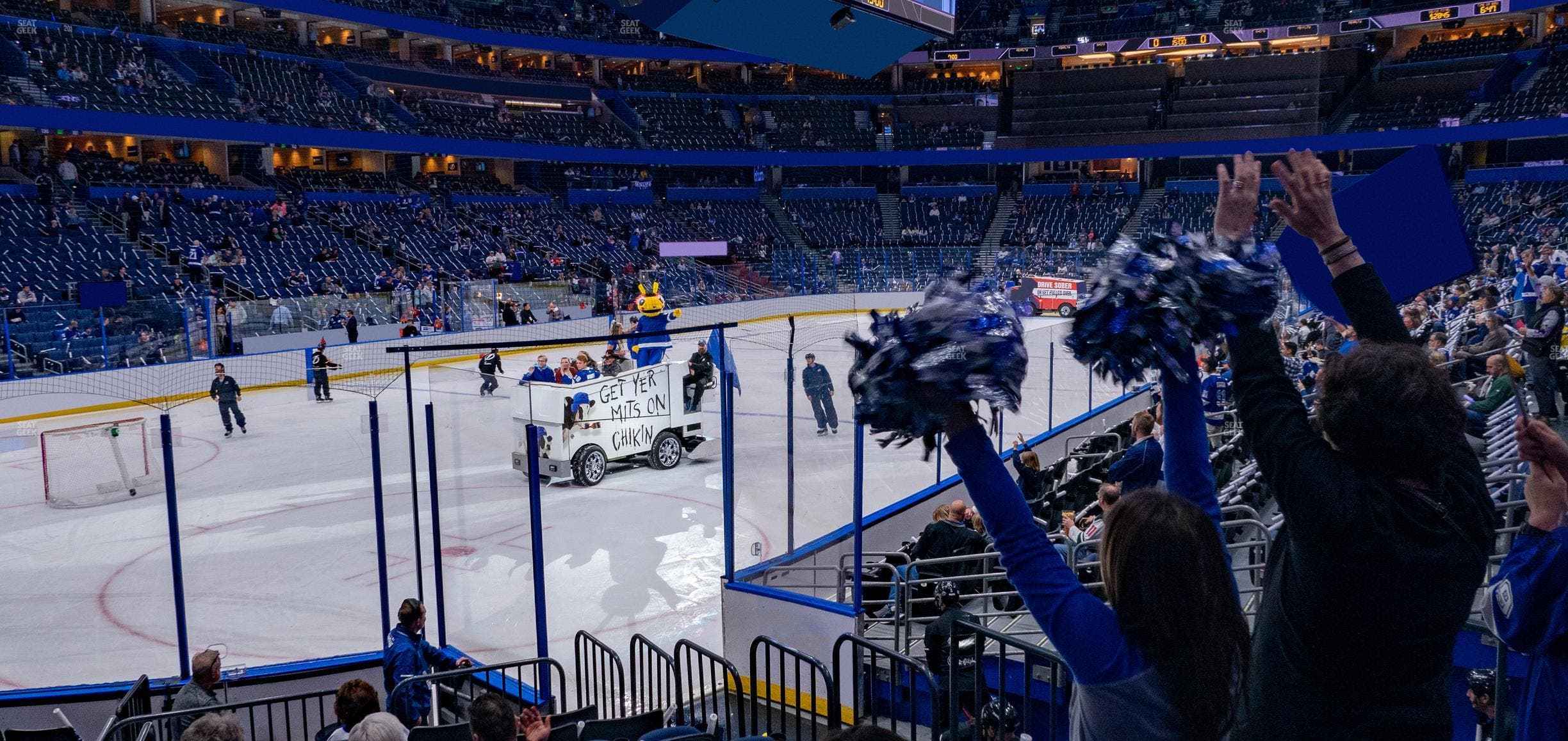 Benchmark International Arena - Section 120 Seat View