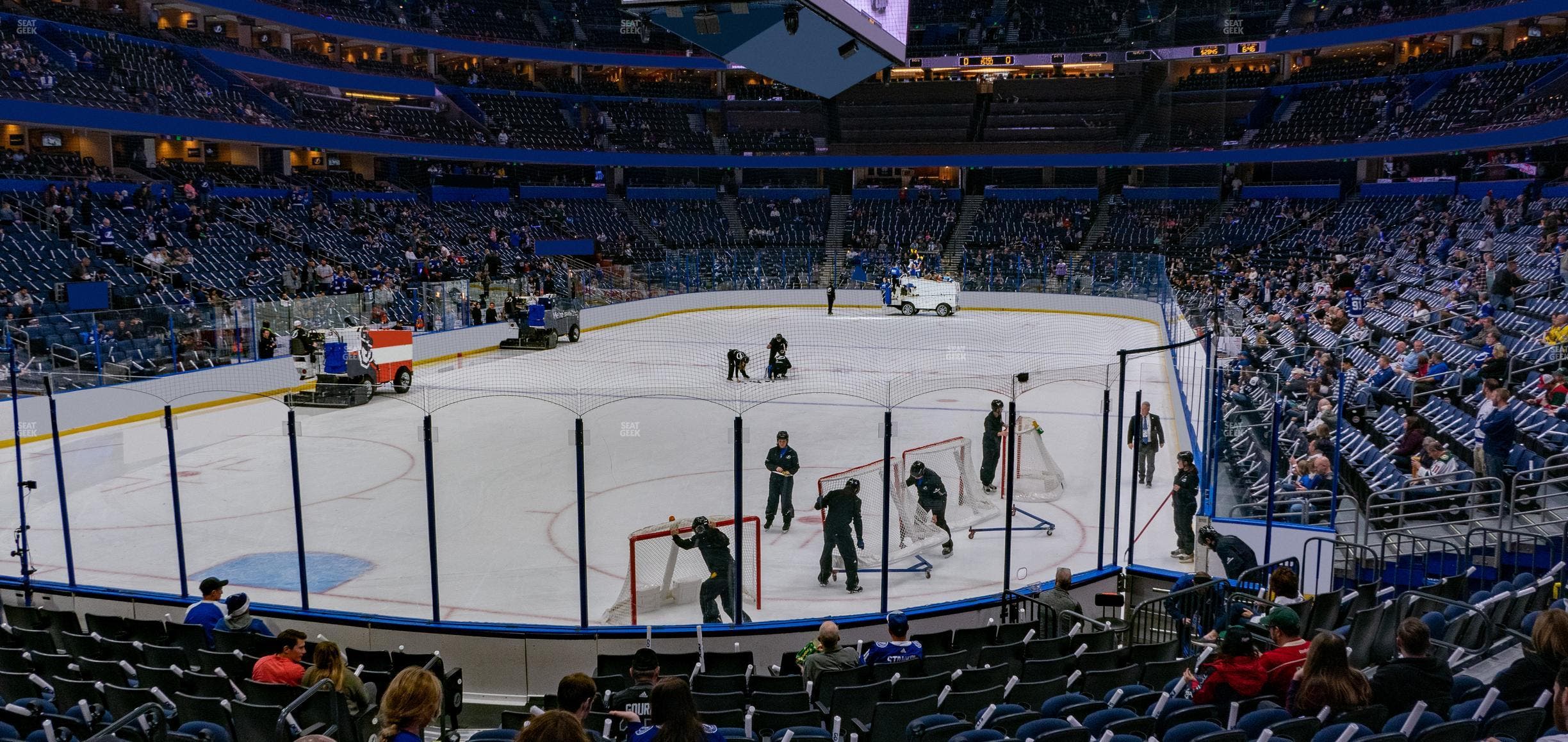 Benchmark International Arena - Section 122 Seat View