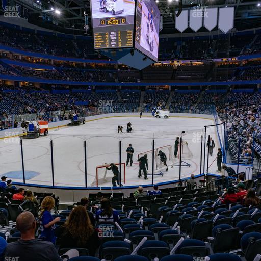 Benchmark International Arena - Section 122 Seat View