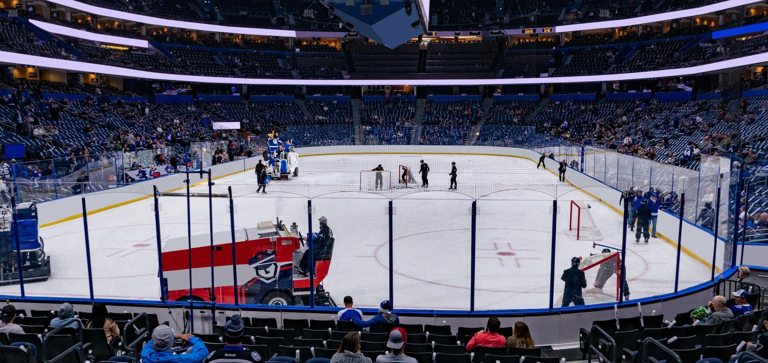 Benchmark International Arena - Section 123 Seat View
