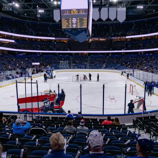Benchmark International Arena - Section 123 Seat View