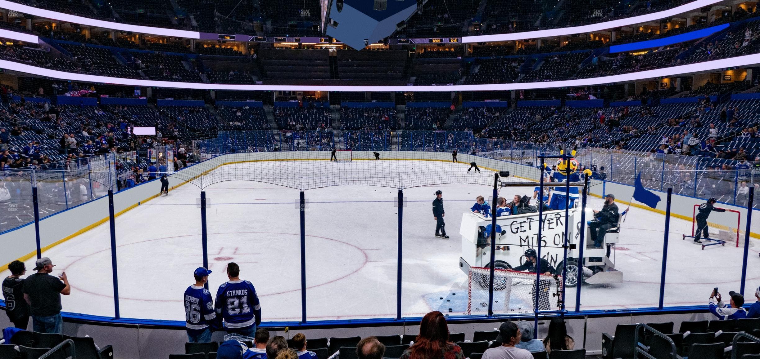 Benchmark International Arena - Section 124 Seat View