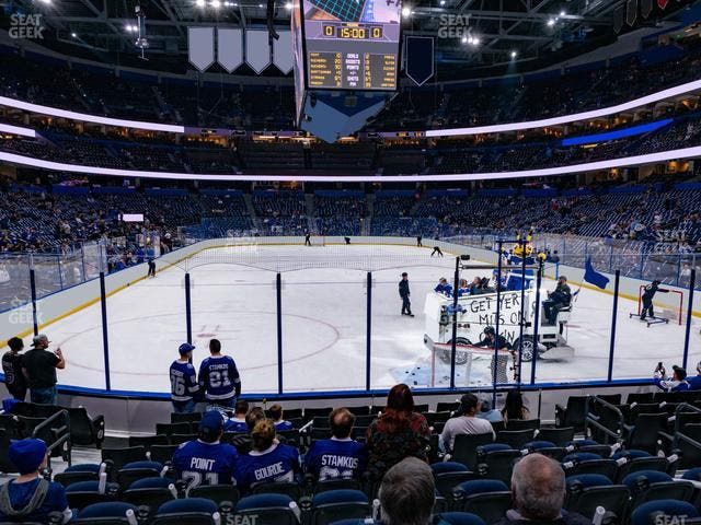 Benchmark International Arena - Section 124 Seat View